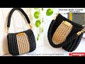 Modern And Elegant Crochet Bag In The Easiest Way 