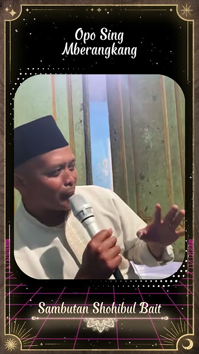 SAMBUTAN SHOHIBUL BAIT | Ust. Musta'in