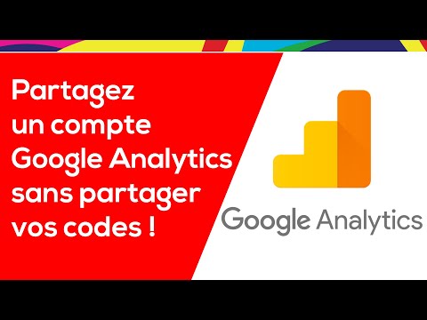 Partager vos statistiques Google analytics sans partager vos codes d'accès