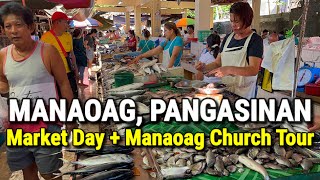 MANAOAG PANGASINAN | Market Day Palengke Tour + Manaoag Church Tour | Philippines