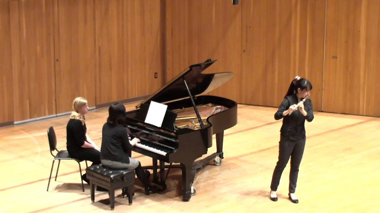 Liebermann Flute Concerto 3rd mov, ChunYa Pien YouTube