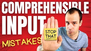 AVOID These MISTAKES When Getting INPUT - Superbeginner Spanish