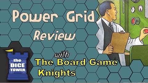 Power Grid Review - with the Board Game Knights