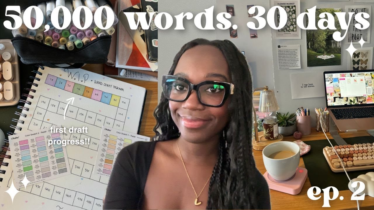 writing a BOOK in a MONTH!! 🖊️ novel november ep. 2 - YouTube
