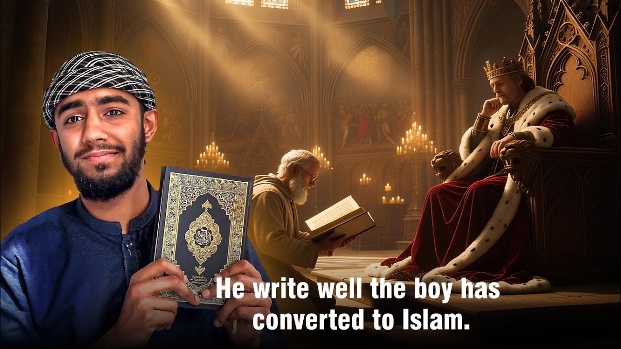 He write well the boy has converted to Islam 