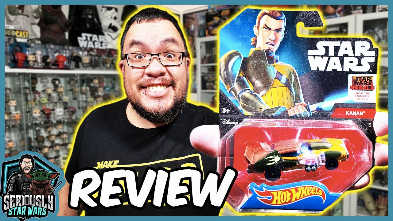 Kanan Jarrus Star Wars Hot Wheels Character Car Review
