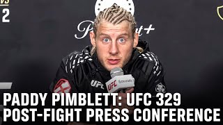 Paddy Pimblett: UFC 329 Post Press Conference