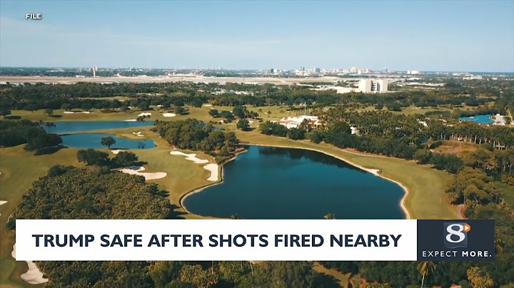 Trump Safe After Shots Fired Nearby
