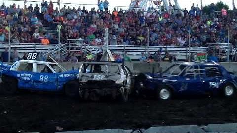 80,s Chain Stock Demo Waseca County Fair MN