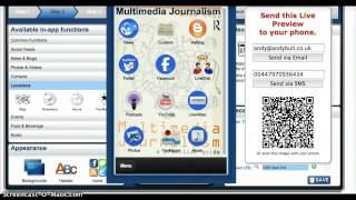 Creating a smartphone app with AppMakr