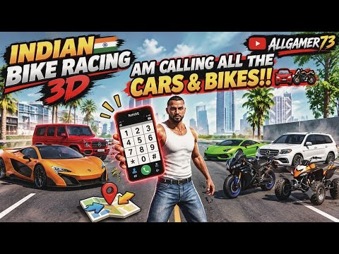 INDIAN BIKE RACING 3D I AM CALLING ALL CARS & BIKES CAR GAME CAR GAMING VIDEO CAR GAME CAR GAME