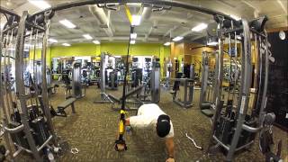 Anytime Fitness - One Arm Push Up TRX