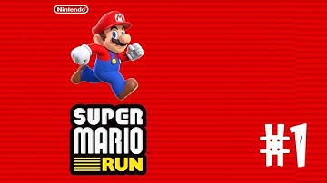 Super Mario Run Gameplay/Walkthrough Part 1 - Intro