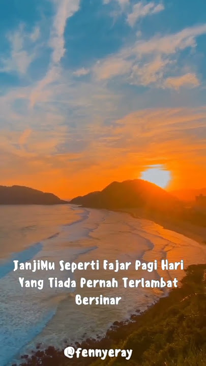 JanjiMu Seperti Fajar Pagi Hari
