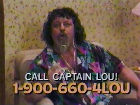 Lou Albano Hotline Commercial - 1980s - Lou Albano Hotline Commercial - 1980s