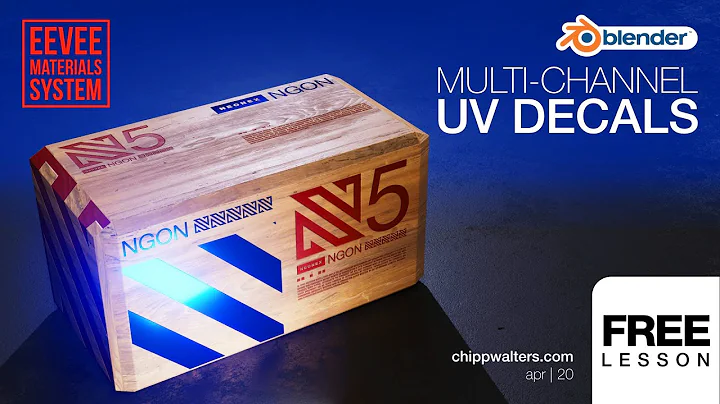 Blender Multi-channel UV Decals