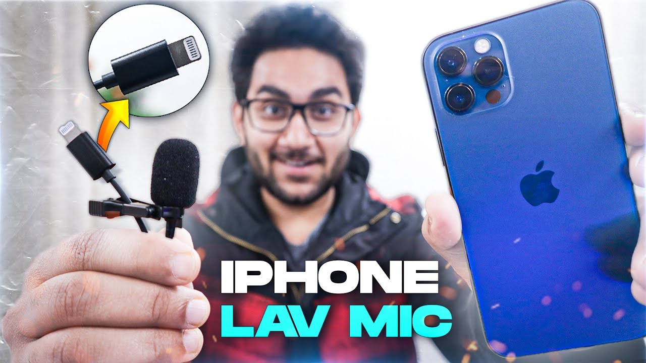 Plug & Play Lavalier Microphone For iPhone/iPad (Lightning Port) YouTube