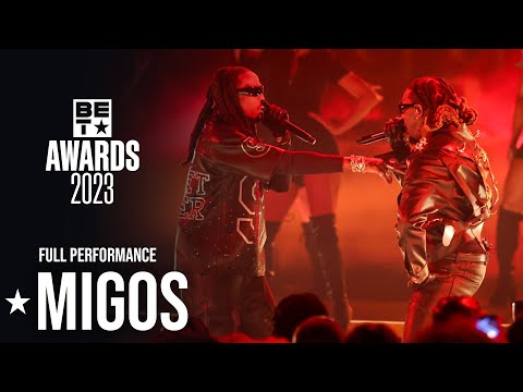 Migos Came Together For Legendary Reunion Performance Honoring Takeoff ONLY On BET! | BET Awards '23