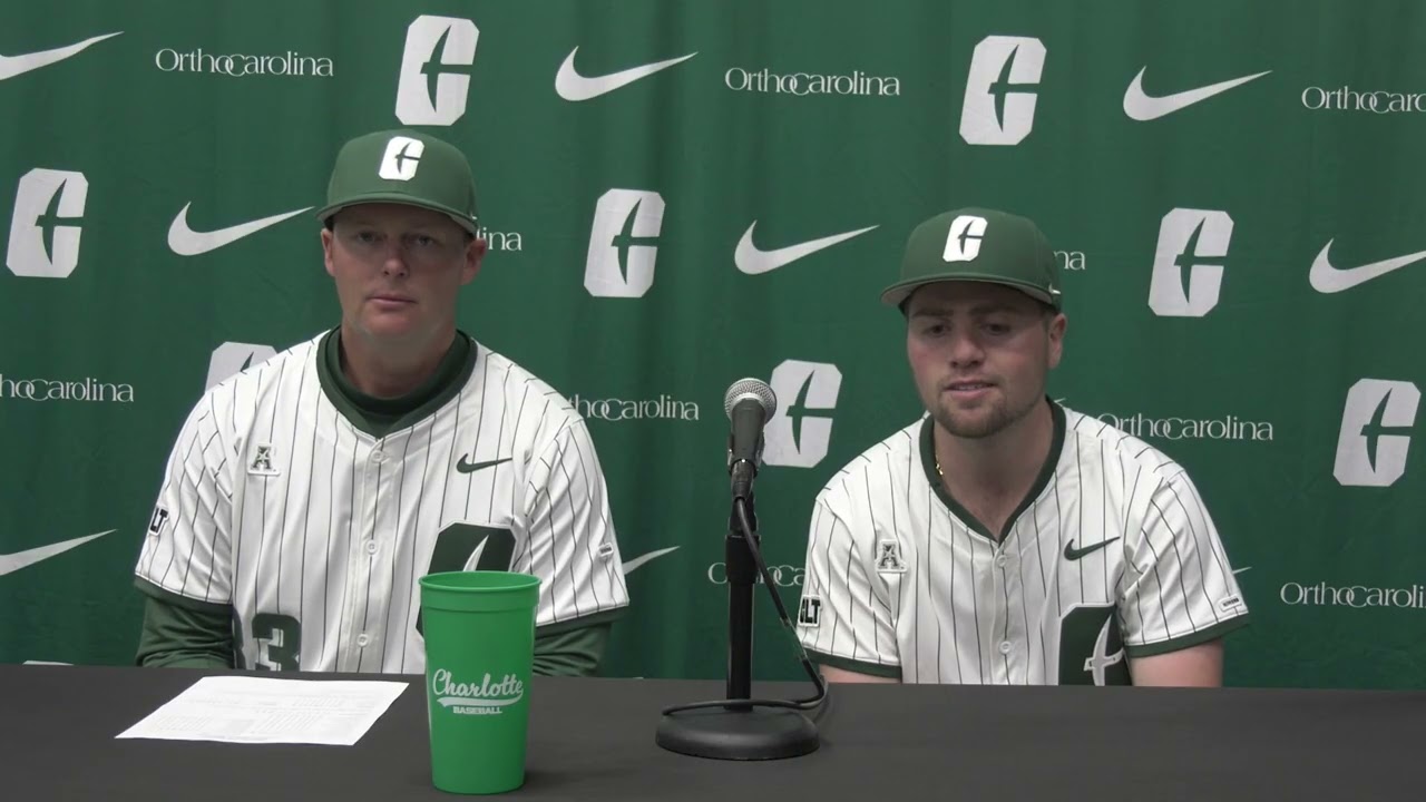 Charlotte Baseball: Wright State Game 1 Post Game Press Conference