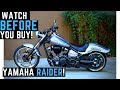 Watch BEFORE Buying a Yamaha Raider: 0-100 mph, Ride, Review, Impressions, Walk Around, SkatePark?