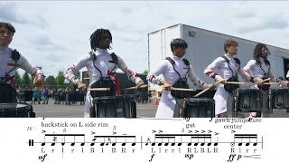 Civitas Independent 2026 Opener Snare Break Transcription