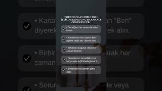 Eğer Sağlam Bir İlişki İstiyorsanız Unutmamanız Gerekenler