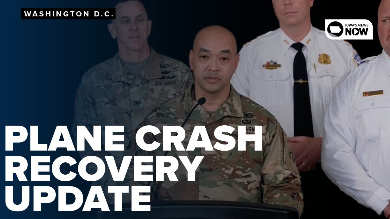 Officials give update on recovery operations of deadly midair plane ...