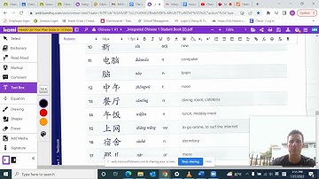 Lesson 8 Dialogue 1 Vocabulary Explanation and Analysis Integrated Chinese Volume 1 4th Ed