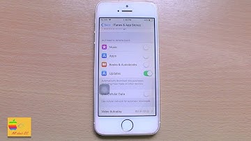 This is how you can disable automatic update in iPhone over cellular data