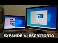 CONECTAR PANTALLA EXTRA A TU LAPTOP O PC 🖥️ SUPER FÁCIL - WINDOWS 10