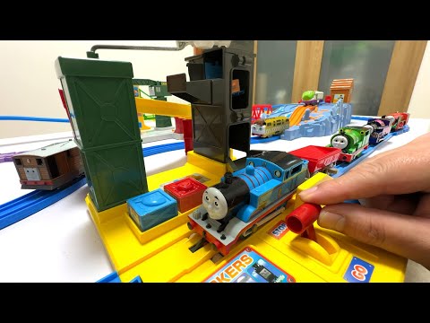 Thomas the Tank Engine Challenge! Sodor Island ☆ Create your own original course with Plarail