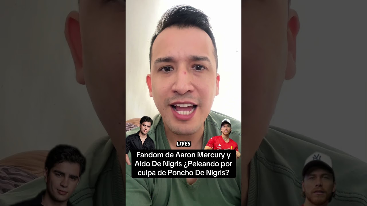Fandom de Aaron Mercury y Aldo De Nigris PELEANDO por twits de Poncho 
