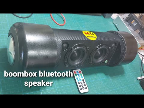 Pvc Plastik Kullanarak Boombox Bluetooth Hoparlör Nasıl Yapılır ses bombası