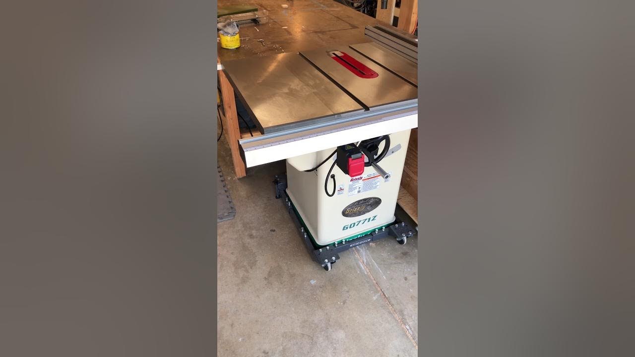 Grizzly G0771Z Table Saw YouTube