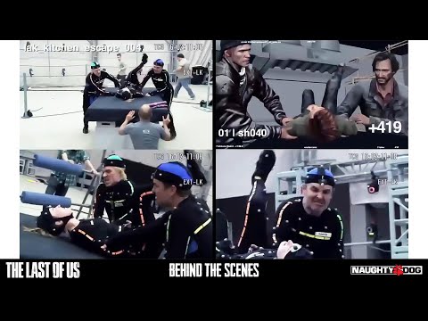 THE LAST OF US - Behind the scenes | Ellie in danger (Lak kitchen escape)