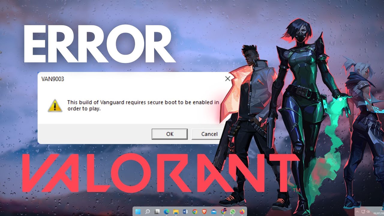 fix van 9003 valorant windows 11 Archives