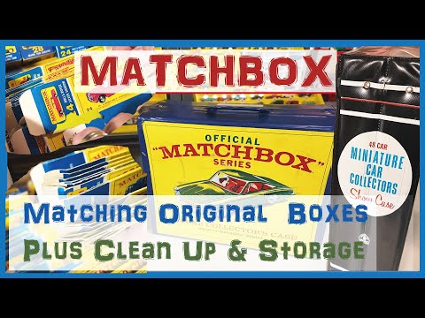 MATCHBOX COLLECTION - Matching Original Models to Original Boxes +