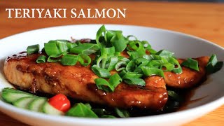 Teriyaki Lachs Rezept (teriyaki salmon recipe) I lecker & einfach I Yung's Kitchen