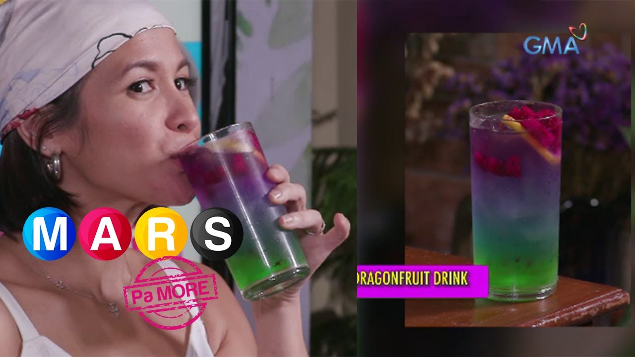 Mars Pa More: Ombre Dragon fruit Drink ala Francine Garcia | Mars Masarap