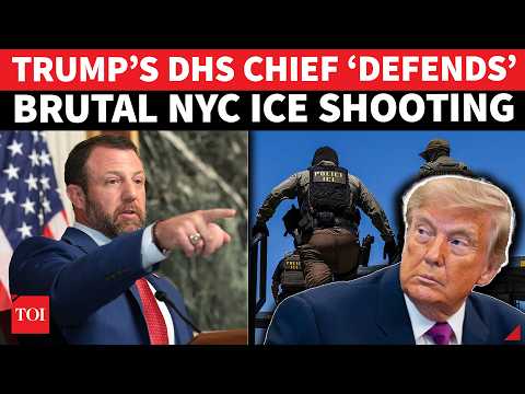 ‘Wasn’t Aware Of Child In Car’: DHS Chief Mullin ‘EXCUSES ICE’ Over NYC Shooting | ‘Not My Problem’