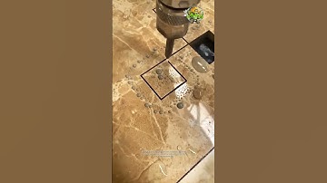 Stone Cutting Pattern Processing | Good Tools and Machinery Can Increase Work Efficiency.