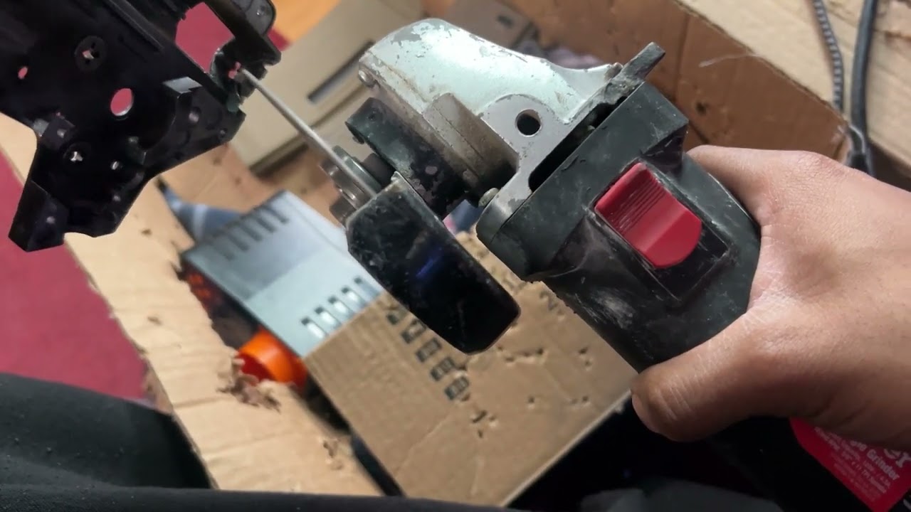 Cutting My Gearbox To Become A Quick Change Spring Gearbox Airsoft