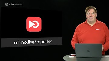 mimoLive™ Reporter: Launch Event replay