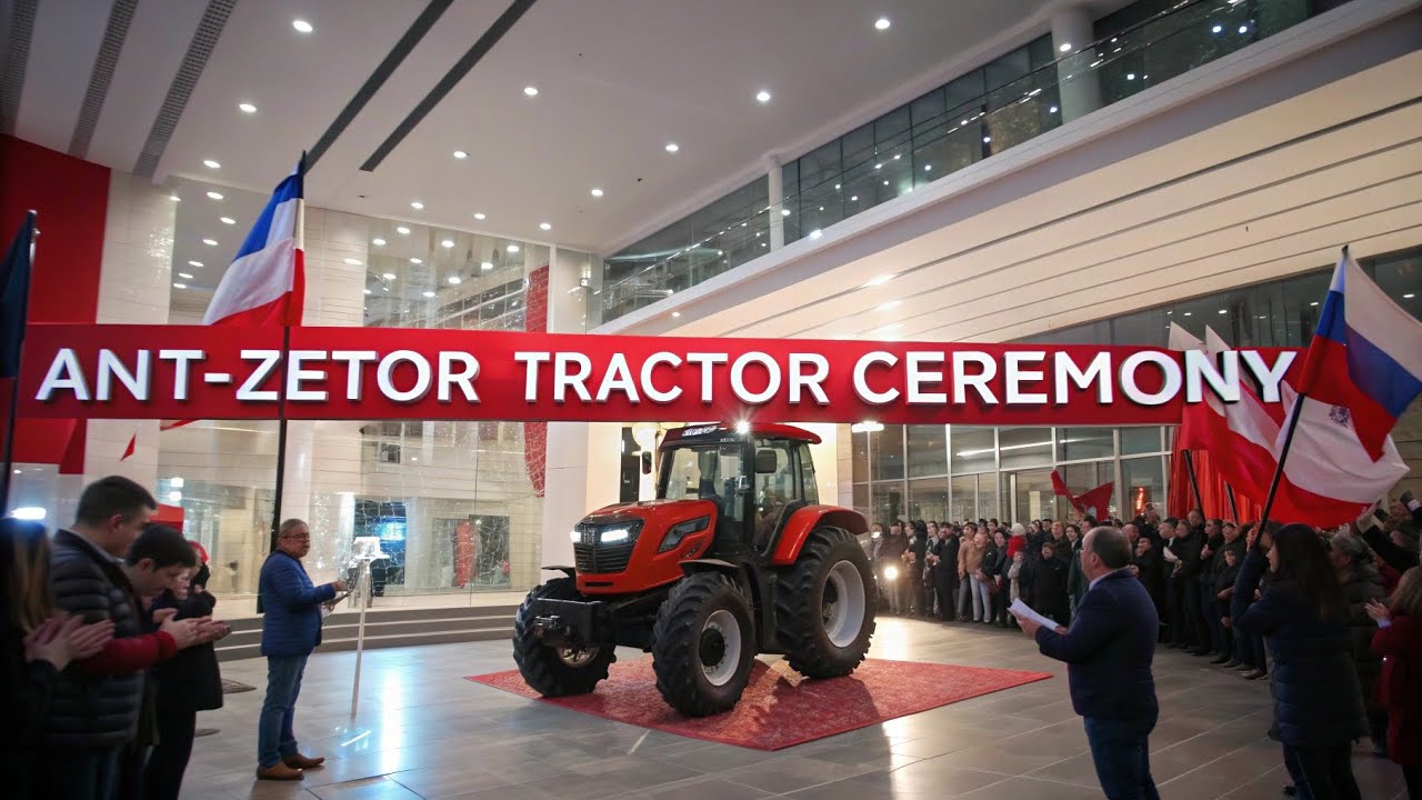 НЕВЕРОЯТНО! Ant-Zetor Трактор Взорвал Российский Шоурум! 🇷🇺
