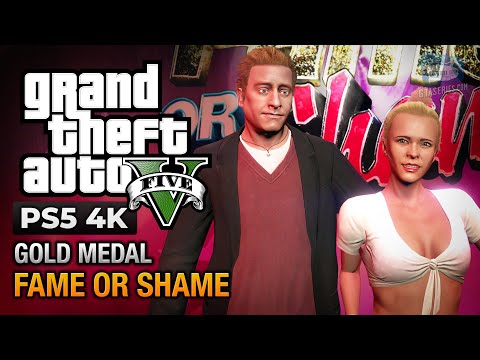 GTA 5 PS5 - Mission #24 - Fame Or Shame [Gold Medal Guide - 4K 60fps]