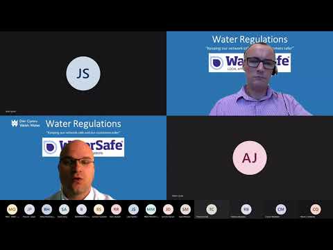 8 October 2020 WaterSafe / Welsh Water Water Supply Regulations webinar