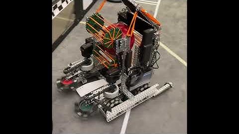 Vex Hard-Code Autonomous testing (with improved hood) (Change Up)