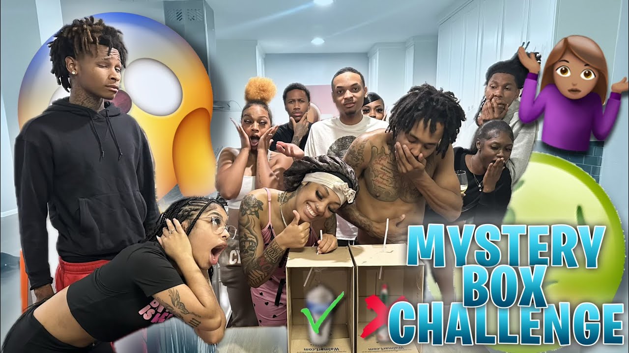 EXTREME MYSTERY BOX CHALLENGE WITH THE COMPACT HOUSE COUPLES 👀🤣