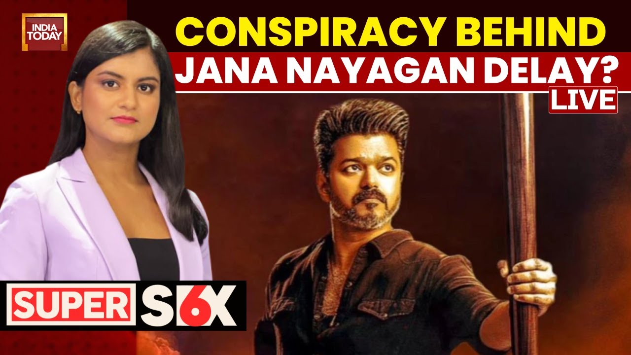 Vijay's Jana Nayagan Release: Conspiracy Behind Movie's Delay? | National Herald Case | Super Six
