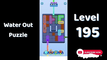 Water Out Puzzle Level 195 Walkthrough 💧 | Step-by-Step Solution | SolutionGuruji